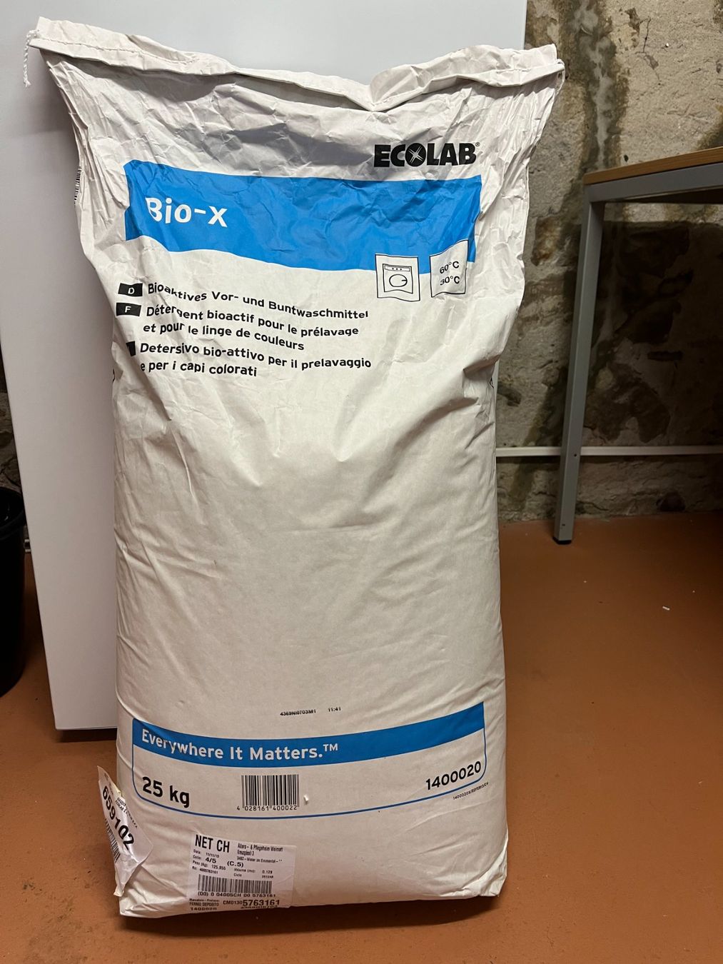 Ecolab Pflegeprodukte: Waschmittel Bio-X Ecolab – Neu und originalverpackt aus Heimberg von gigeli88 1
