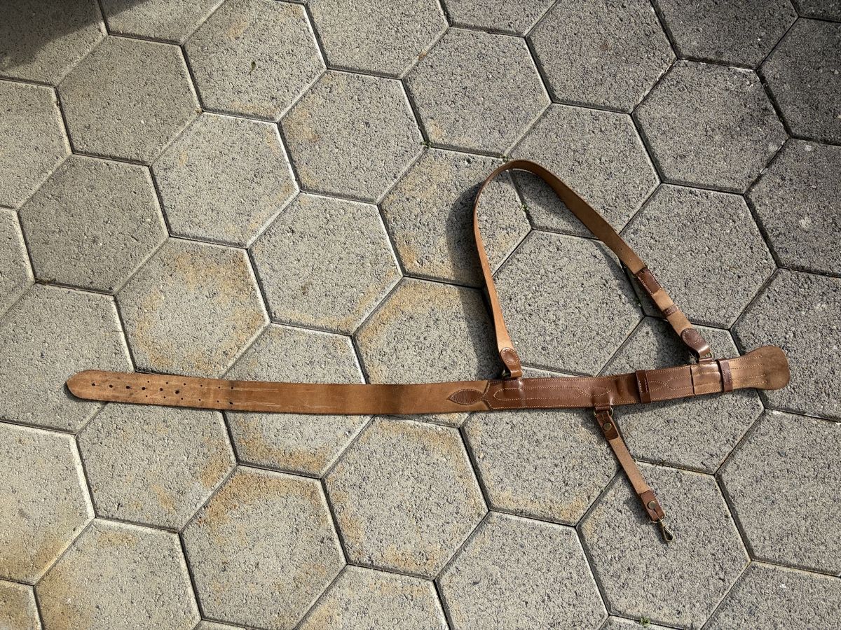 Uniformi: Originaler WW2 Englischer Offiziersgürtel – Usato da Balsthal venduto da Sven.sch 3