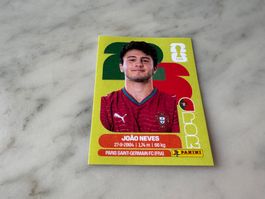 Panini FIFA Fussball WM 2026 Sticker Joao Neves POR 14