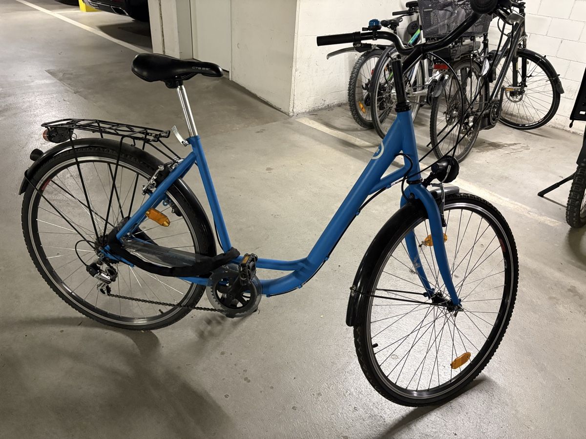 Velos: Blue city bike – Gebraucht aus Zürich von and_682d 3