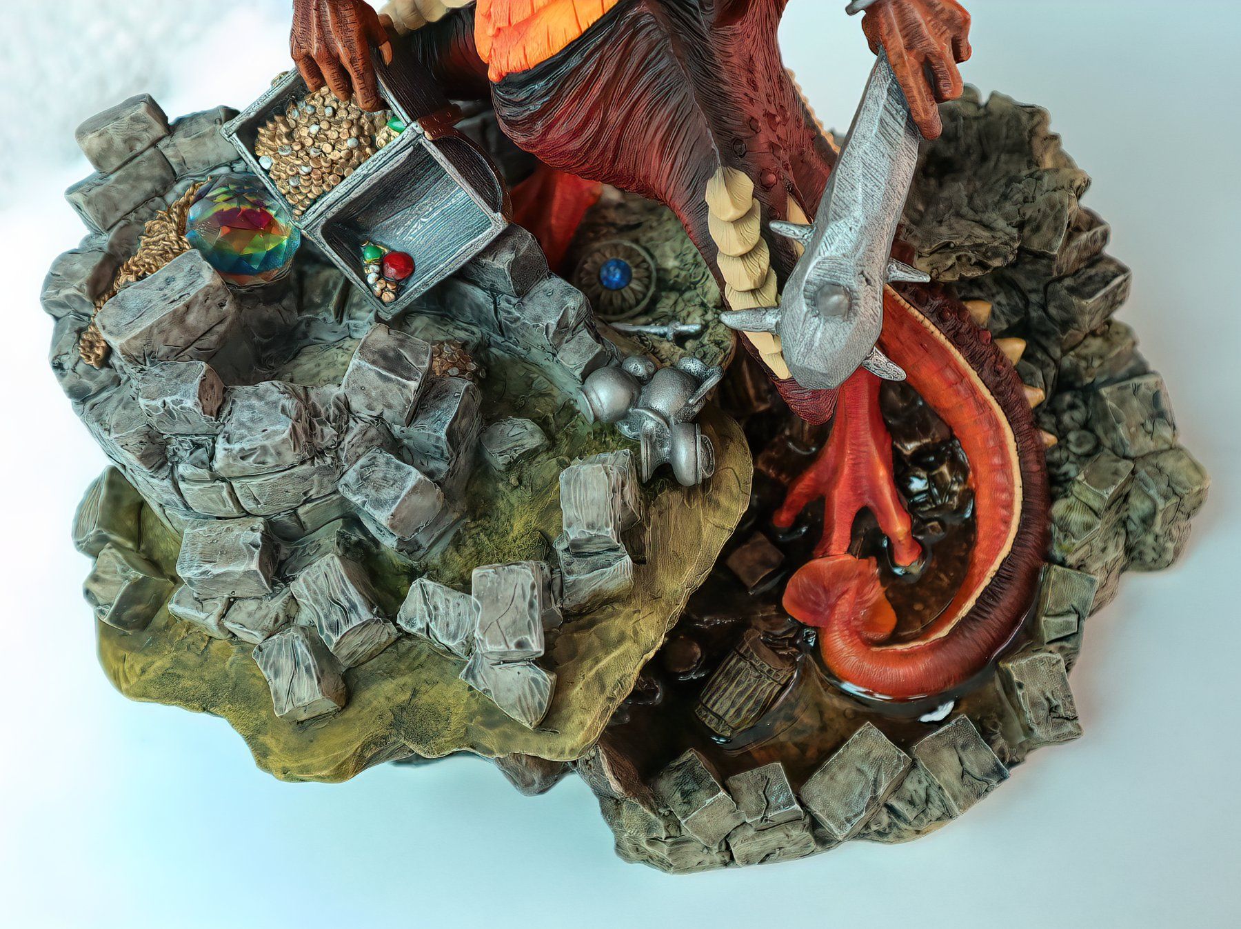 Statuette: FANTASY WORLD® "Drache - Aerarium The Treasury" – Nuovo (secondo la descrizione) da Rotkreuz venduto da Radus24 3