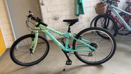 Kinder Velo Mintgrün 24 Zoll, Sommer bereit!