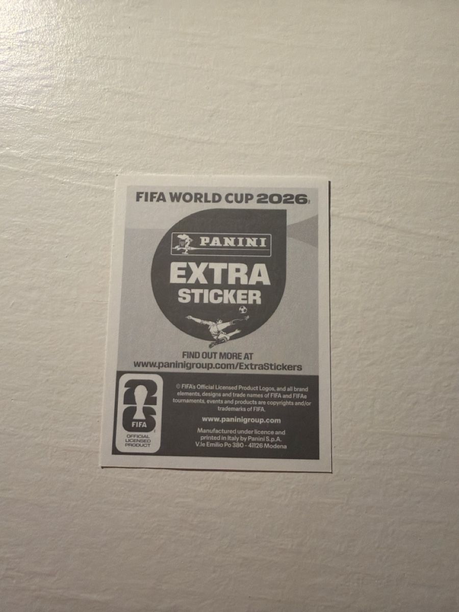 Panini Carte collezionabili: Panini Extra Sticker – Nuovo (secondo la descrizione) da Wil SG venduto da Astma 1
