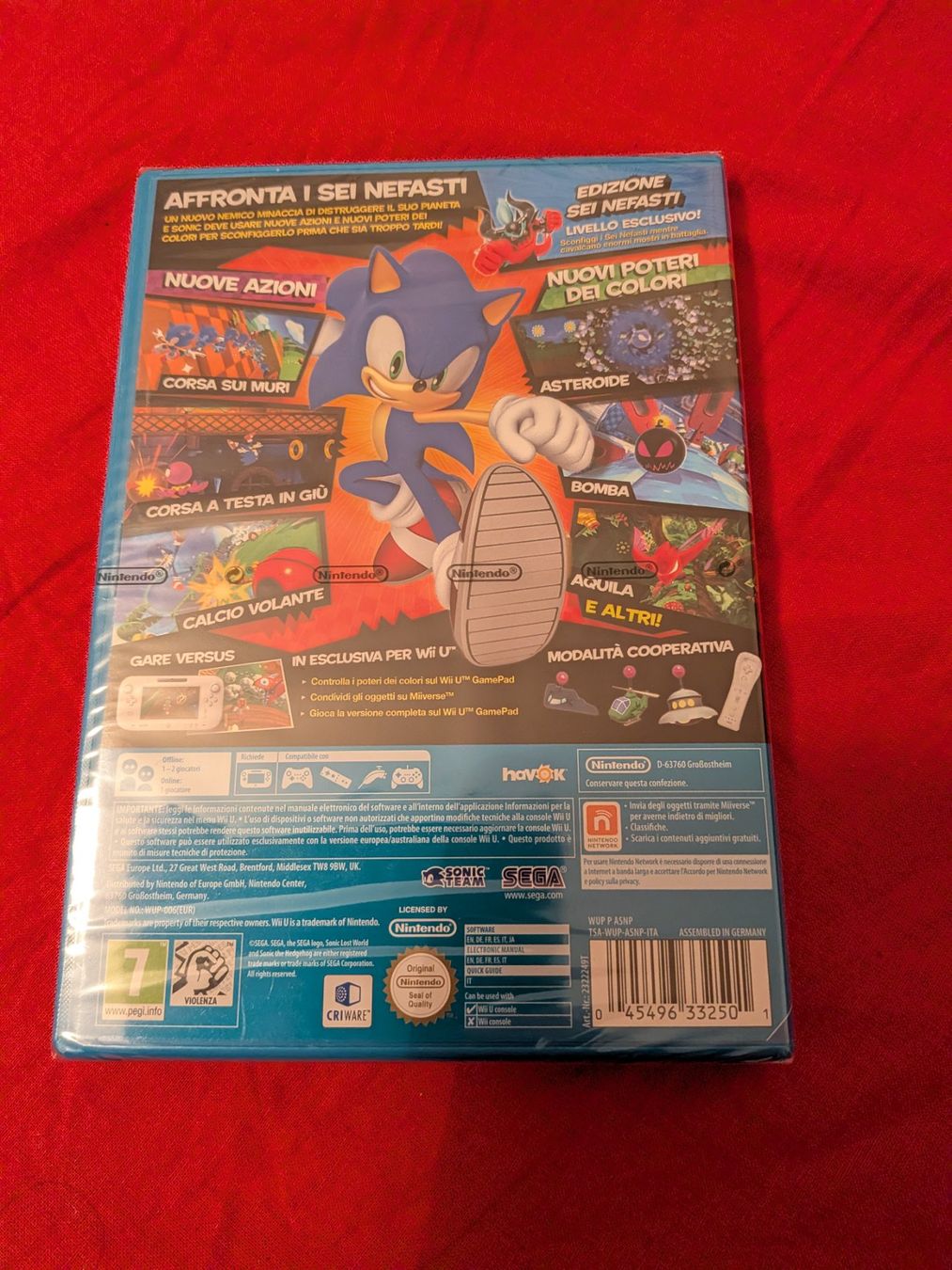 Nintendo Giochi: Sonic Lost World - versiegelt neu – Nuovo e nell'imballaggio originale da Münsingen venduto da Jedi909 1