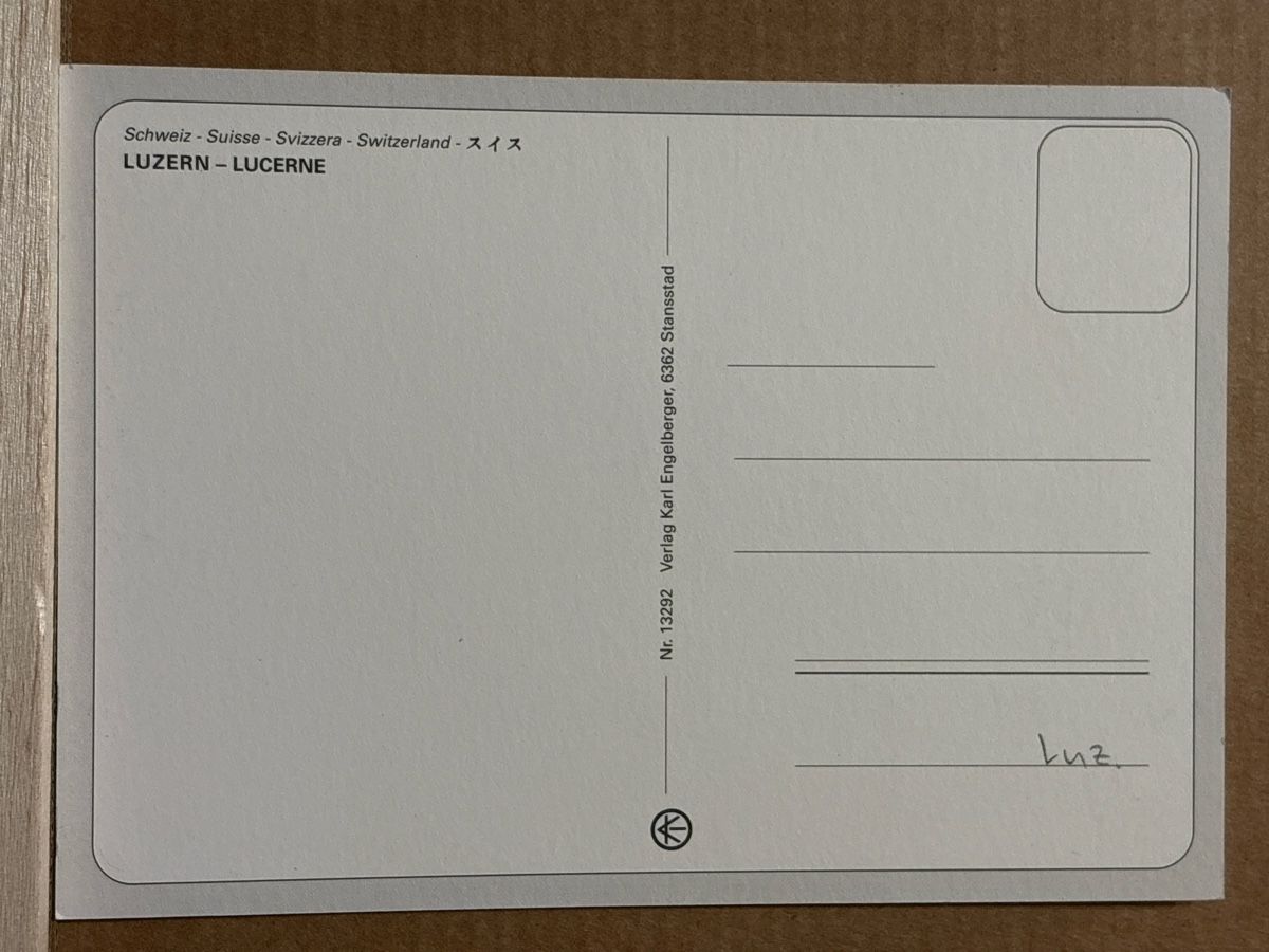 Cartoline postali: AK von Luzern Stadtkeller – Usato da Rümlang venduto da Kartenpost1 1