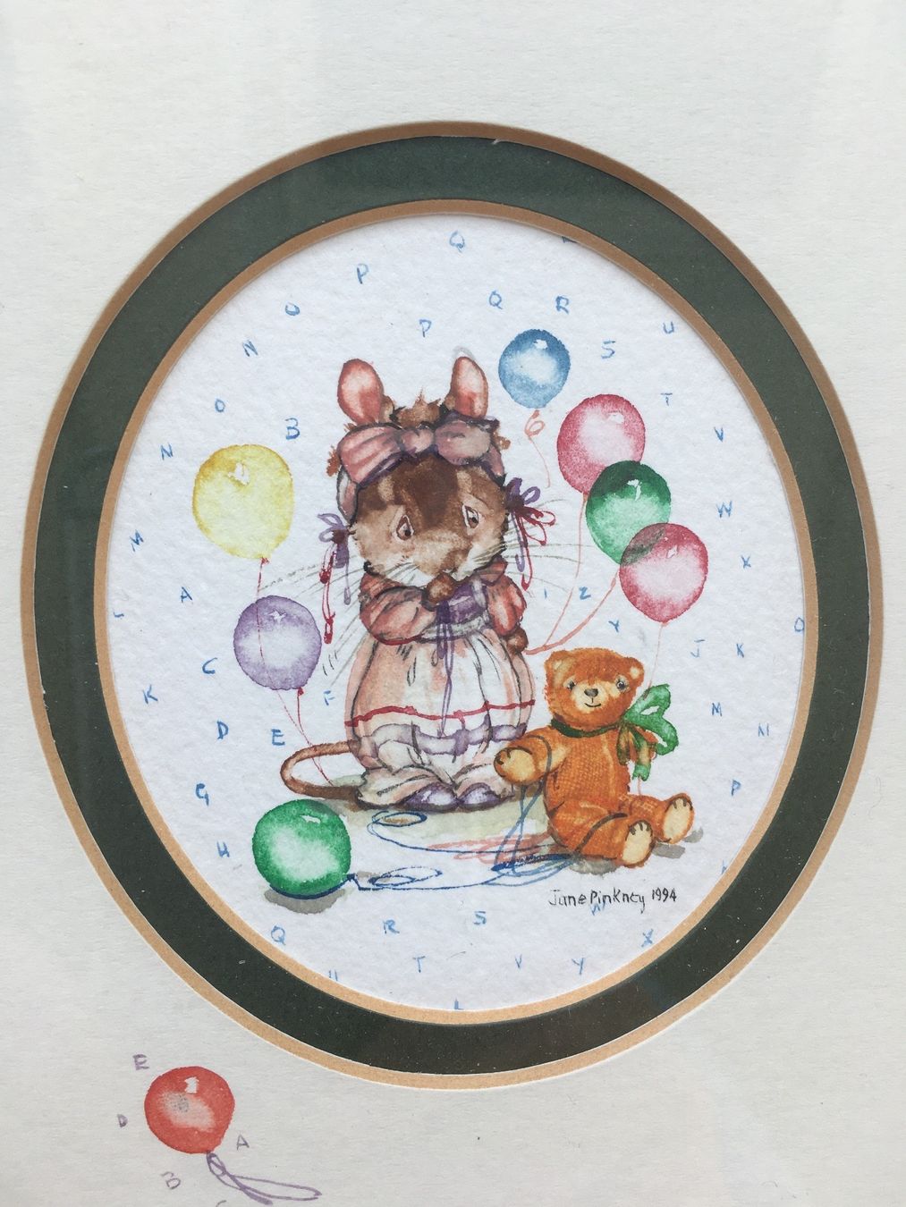Dipinti: Original watercolor by Jane Pickney. – Usato da Munchenstein venduto da Pedro.999