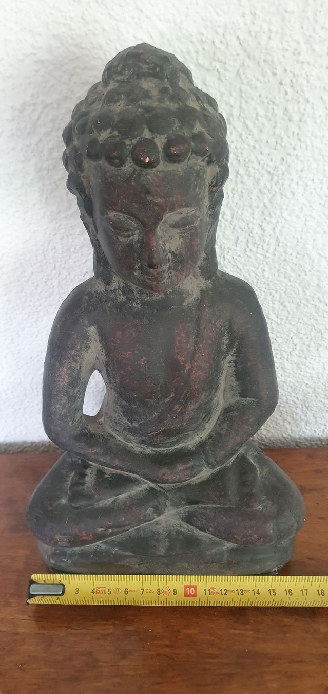 Tutte le decorazioni: Statuette Bouddha en céramique - Objet de collection unique – Nuovo e nell'imballaggio originale da Salavaux venduto da Gabest.25 5