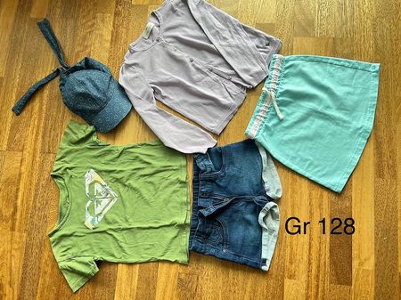 Mädchen Kleiderset Sommer Gr 128