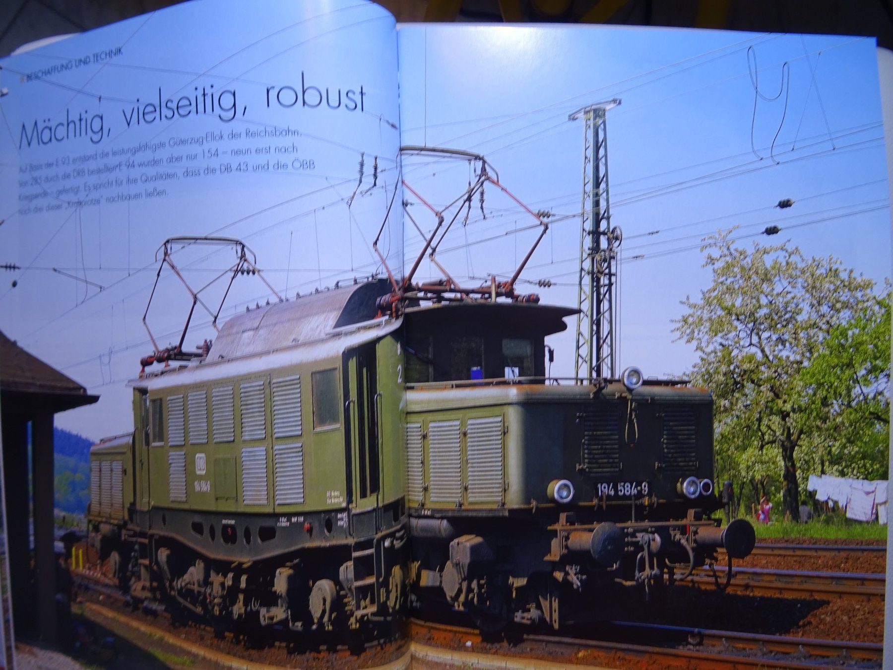 Libri: Eisenbahn Journal DB Baureihe E 94 Technik, Einsatz, Museum – Usato da Teufen AR venduto da Brandan2171 3