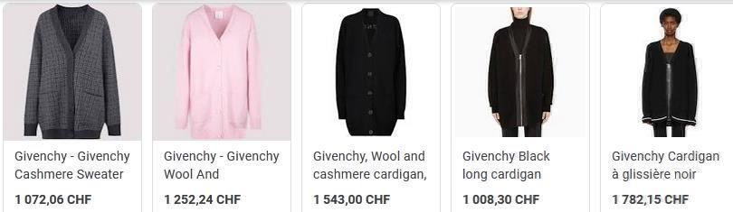Givenchy Pulls & Sweat-shirts: Givenchy  Pullover / veste / Cardigan.40 – D'occasion à Collonges par Auganien 9