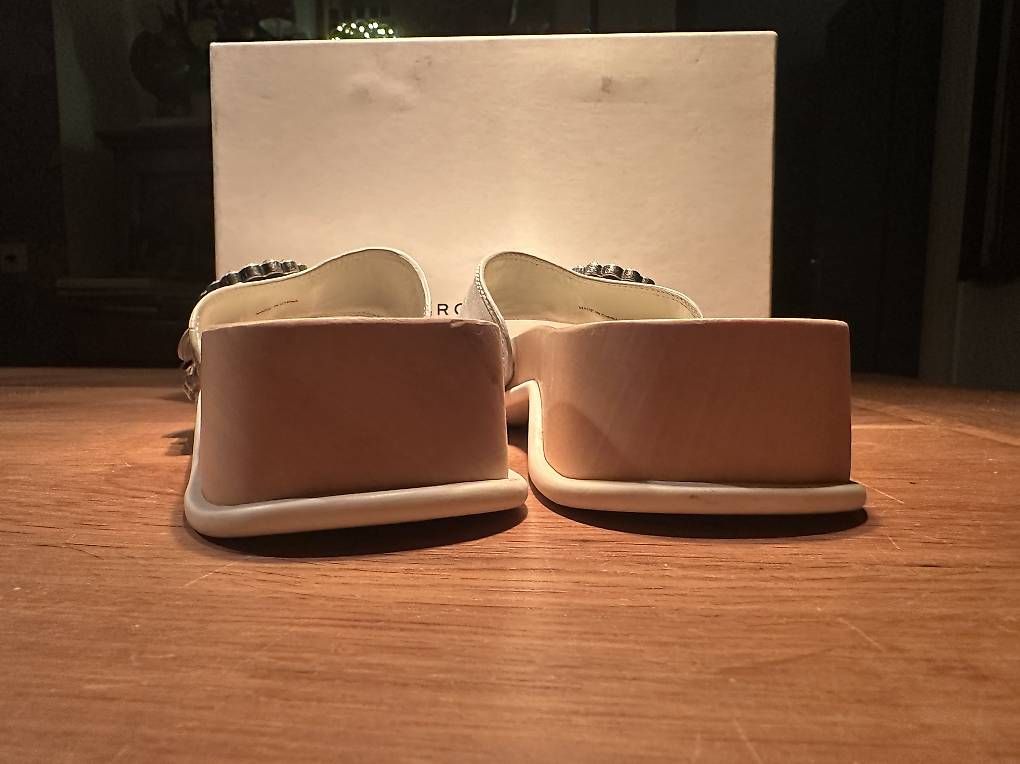 Marc Jacobs Scarpe da donna: Zoccoli argento strass Marc Jacobs – Usato da Solduno venduto da ant_npd6 2