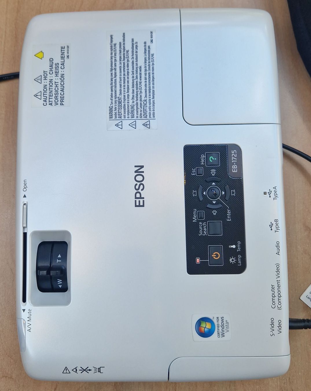 Epson Proiettori: Epson EB-1725 Projektor guter Zustand – Usato da Mörschwil venduto da rare83