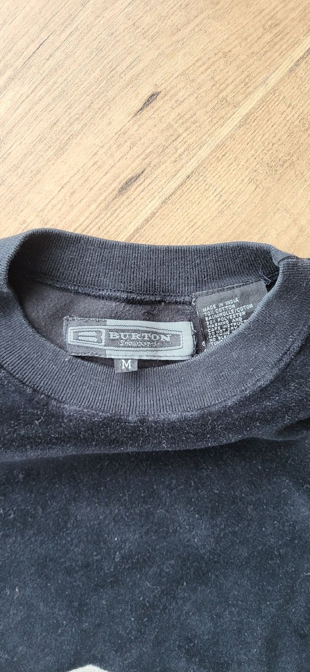 Burton Pullover & Sweatshirts: Stylischer Burton Samt-Pullover, Gr. M (Oversize) – Gebraucht aus Kaltbrunn von BarbaraR 1