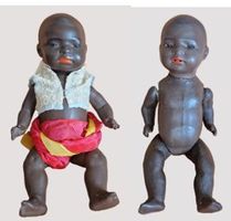 Anciens bébés noirs /Alte schwarze Babys Heubach (1xDefekt)