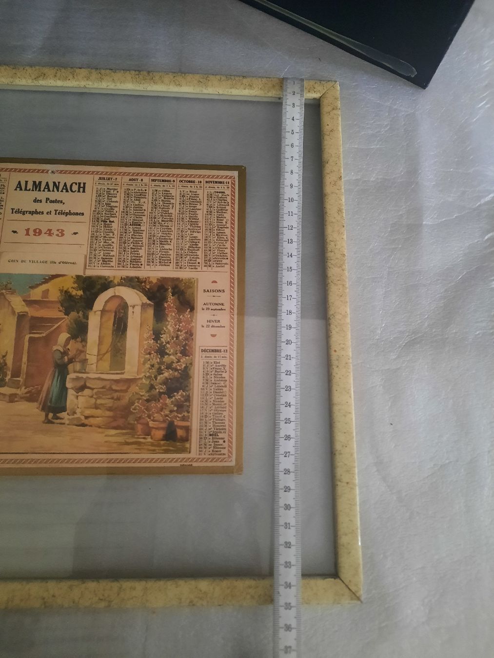 Tableaux: almanacco poste e telegrafo francese 1943 – D'occasion à Biasca par Old_6blh 4