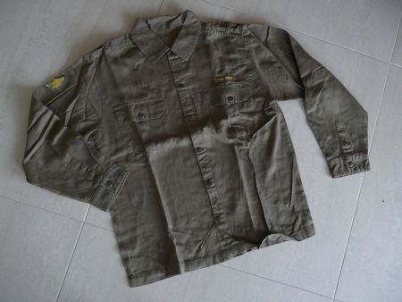 Chemise kaki Hemd Side Walk 140