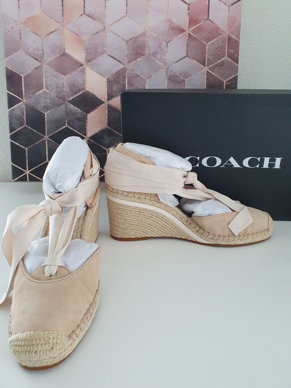 Coach Scarpe da donna: Schuhe coach, Leder, Größe 40, beige – Nuovo e nell'imballaggio originale da Zuchwil venduto da ger_ws6t 1