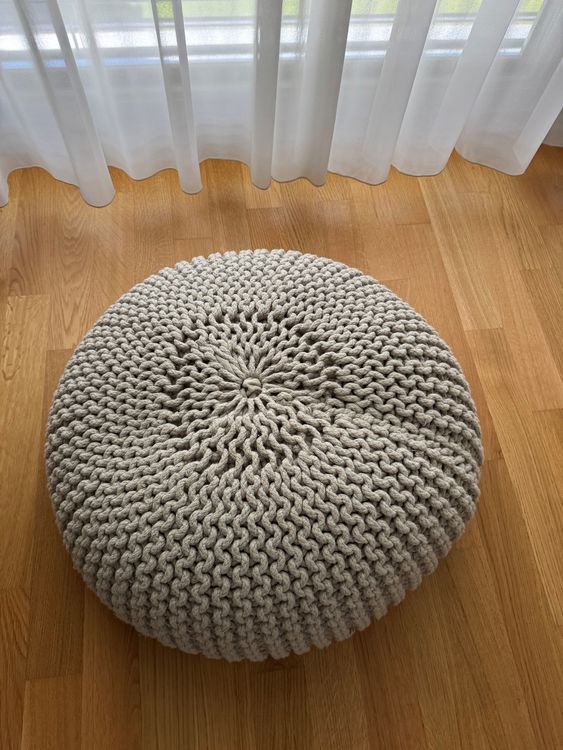 Sgabelli: Zara Home geflochtenes Sitzkissen Taupe – Usato da Klingnau venduto da Vdado 1