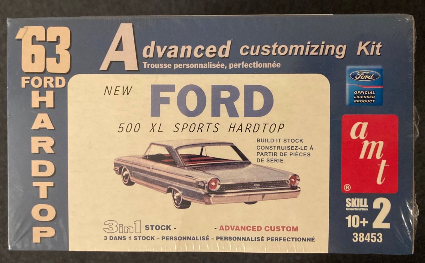 Modellbausätze & Standmodelle: Bausatz 1:25 -Advanced Customizing Kit -63 Ford Hardtop -AMT – Neu und originalverpackt aus Stans von canberra04 2