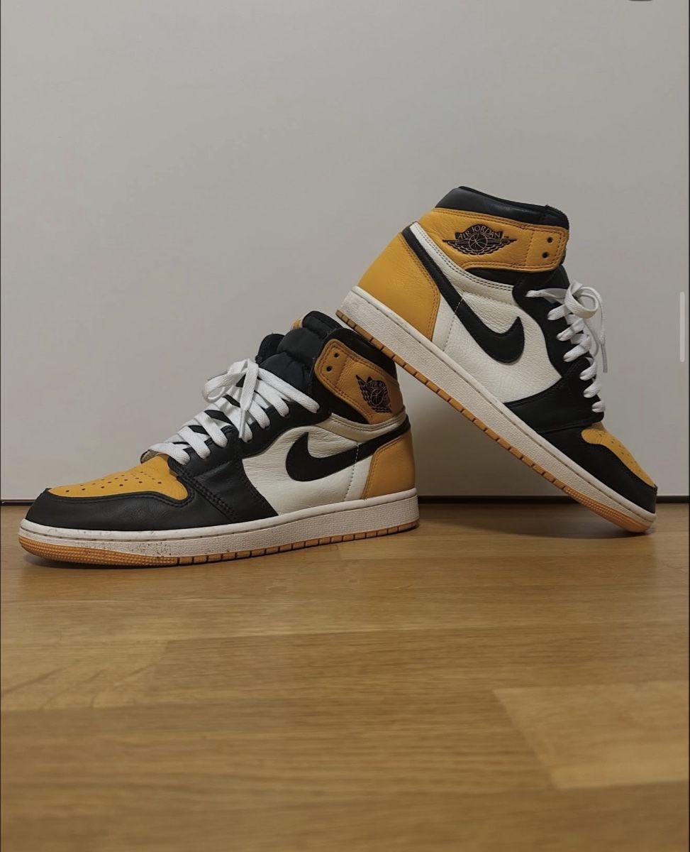 Jordan Scarpe da uomo: Jordan 1 High "Taxi" – Usato da Basel venduto da Kevinbuckcards