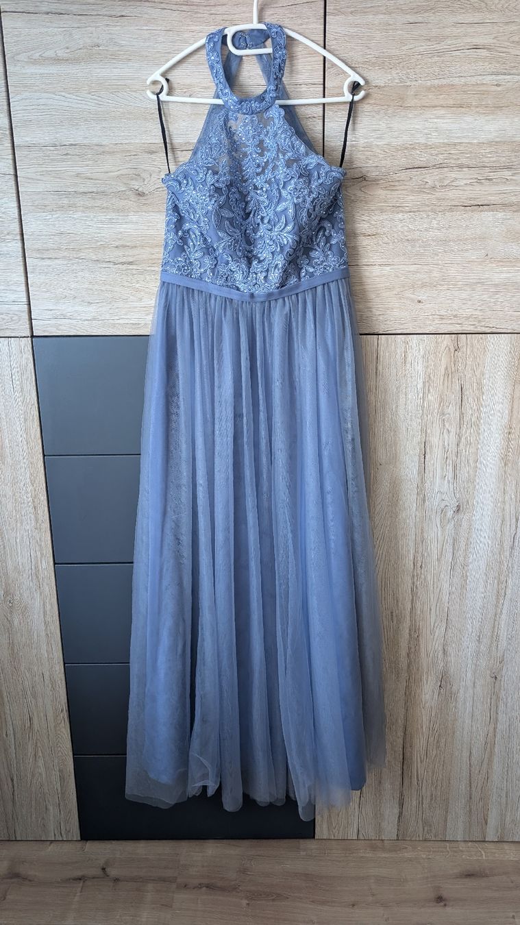 Kleider: Abendkleid blaugrau – Gebraucht aus Bremgarten AG von Tabea1108 2