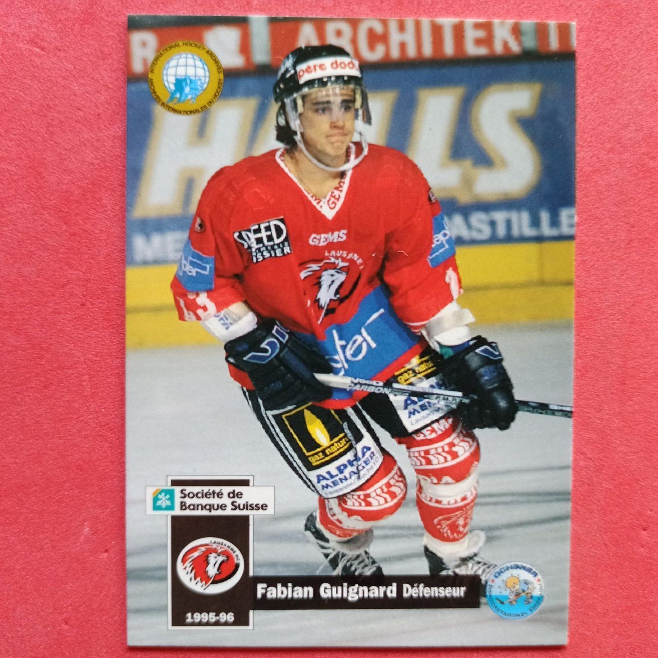 Cartes à collectionner: Fabian Guignard - LAUSANNE - 1995/96 – D'occasion à Dübendorf par kb86_MOVIE