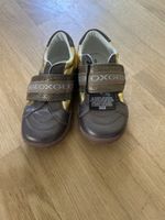 Geox Kinderschuhe braun gold Grösse 24 neuwertig