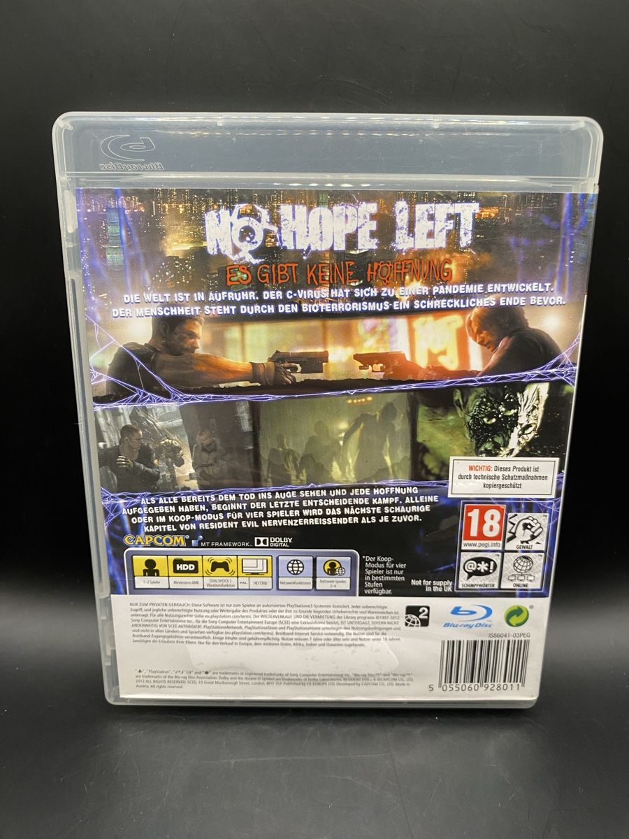 Giochi: PS3 - Resident Evil 6 - Komplett mit Anleitung – Usato da Kirchberg BE venduto da swiss_slab 1