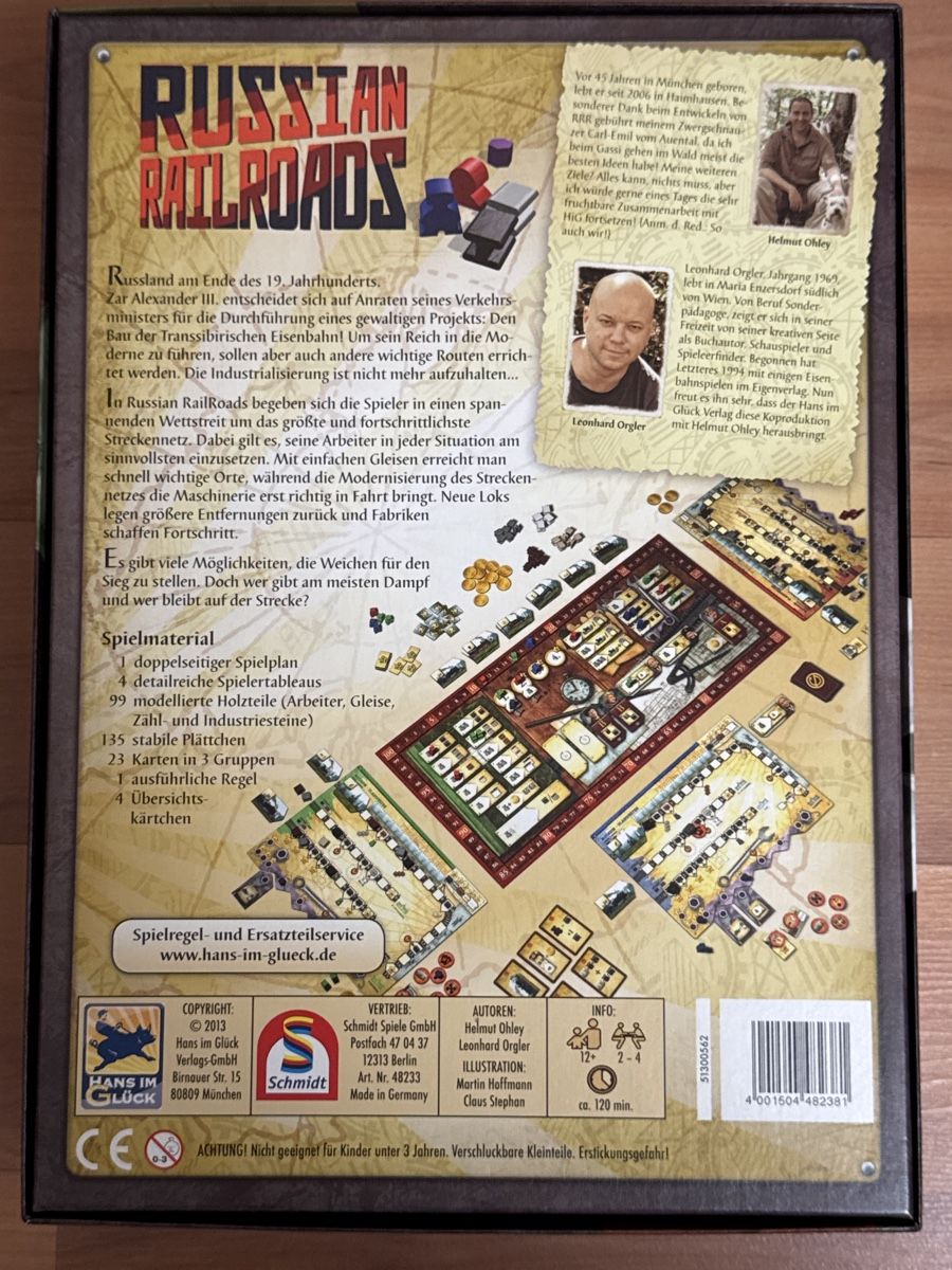 Giochi: Russian Railroads - Eisenbahn Abenteuer – Nuovo (secondo la descrizione) da Hittnau venduto da PeterS75 1