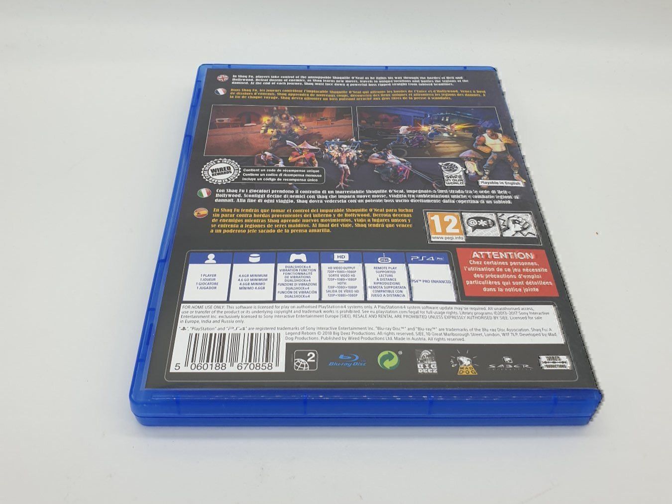 Sony Giochi: Shaq Fu PS4 – Usato da Genève venduto da Cardtreasure 2