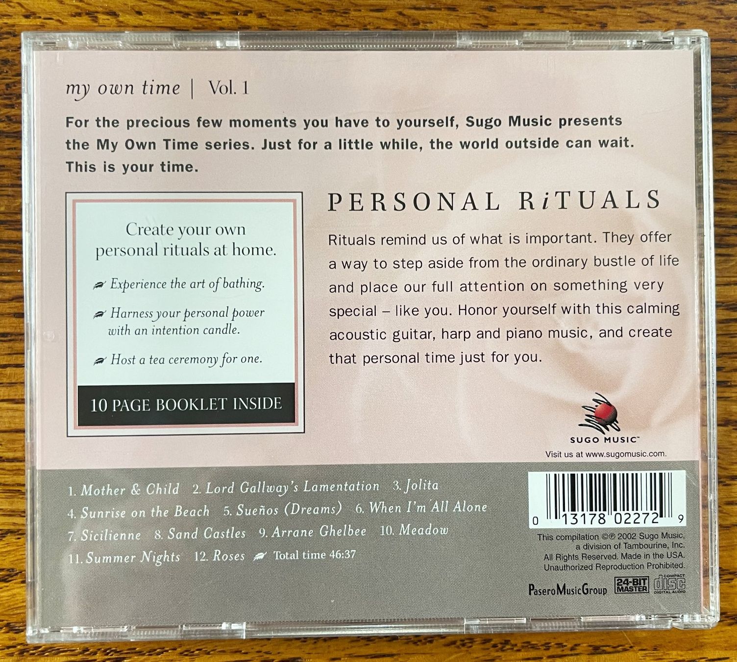 CD: Personal Rituals - my own time-Vol.1 - CD – Usato da Oftringen venduto da Vucki 1
