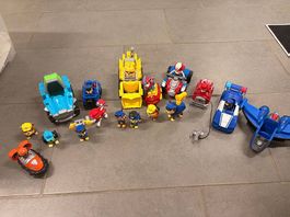 Paw Patrol Figuren mit Fahrzeug