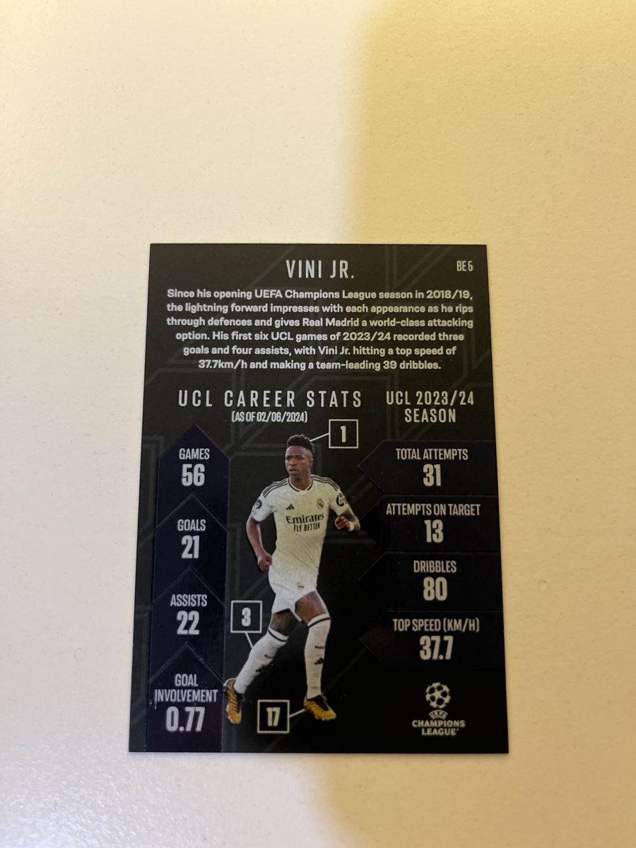 Topps Carte collezionabili: Topps Vini Jr. Black Edge Edition – Nuovo (secondo la descrizione) da Wagen venduto da barch80 1