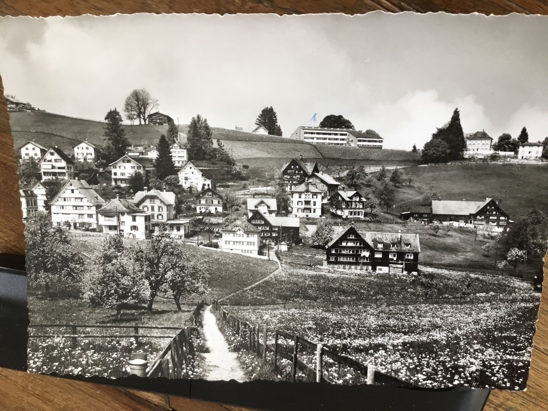 Cartoline postali: Alte Ansichtskarte aus  Speicher – Usato da Thierachern venduto da sweden08