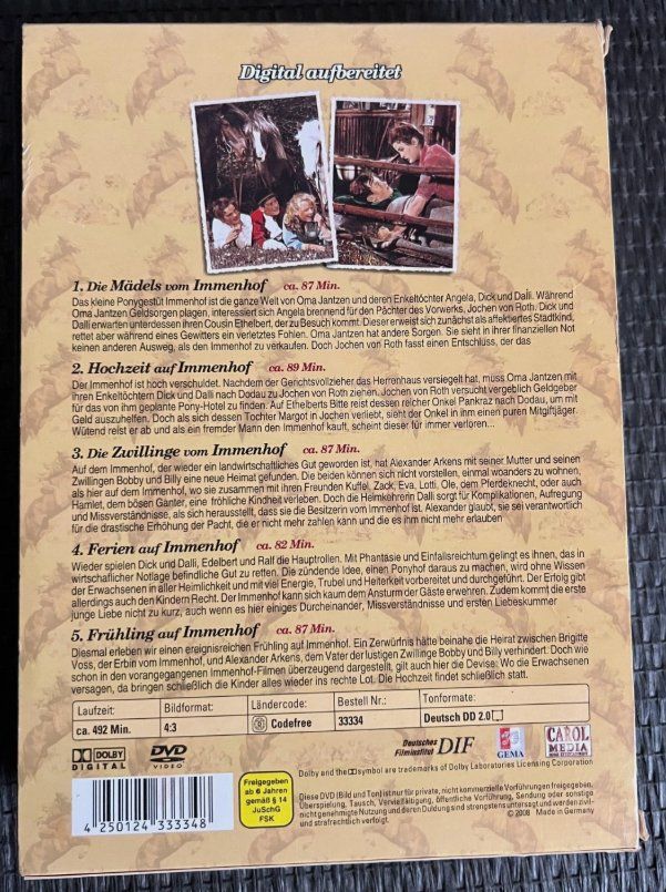 Tous les DVDs: Immenhof - Komplette Box – Neuf (Voir description) à Urdorf par Muluk 2