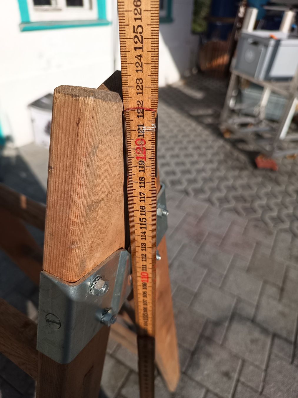 Leitern: Bockleiter Holz Holzbockleiter – Gebraucht aus Oberegg von A-Z.Handel.Loehrer 5