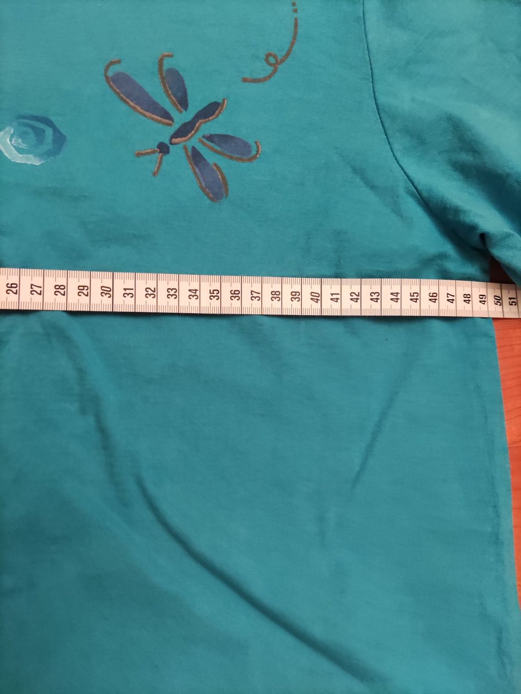 Vestiti: Langes handbemaltes Baumwollkleid – Usato da Solothurn venduto da Csw1 6