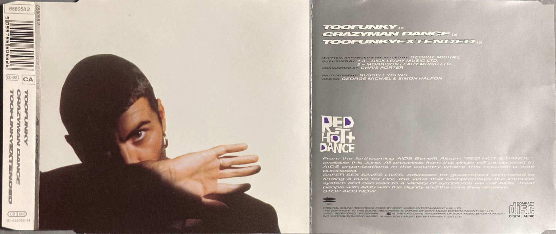 CDs: GEORGE MICHAEL - TO FUNKY – Gebraucht aus Poliez-Pittet von Newtown-Records 1