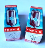 2 Radioröhren / Röhren PCC85 (2fach Triode) NEU, Telefunken