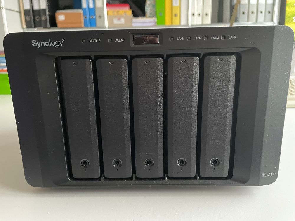 Synology DS1513+ mit DX213 incl. 5 x 6TB WD Disk (Gebraucht) in ...