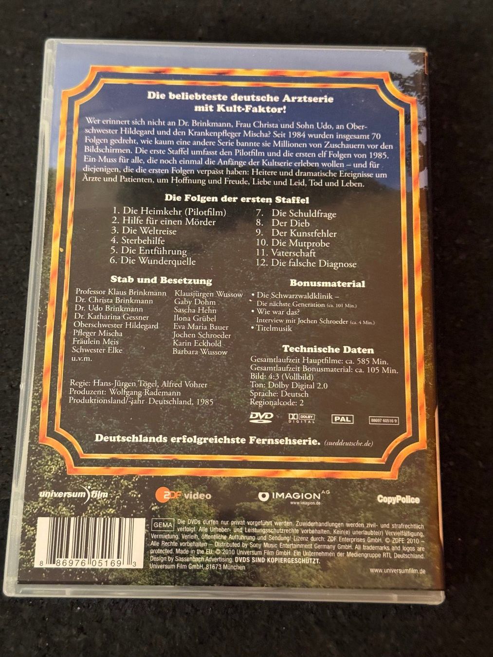 Tutti i DVDs: Die Schwarzwaldklinik Staffel 1/4 DVD's DE – Usato da Fribourg venduto da tschjoly 1
