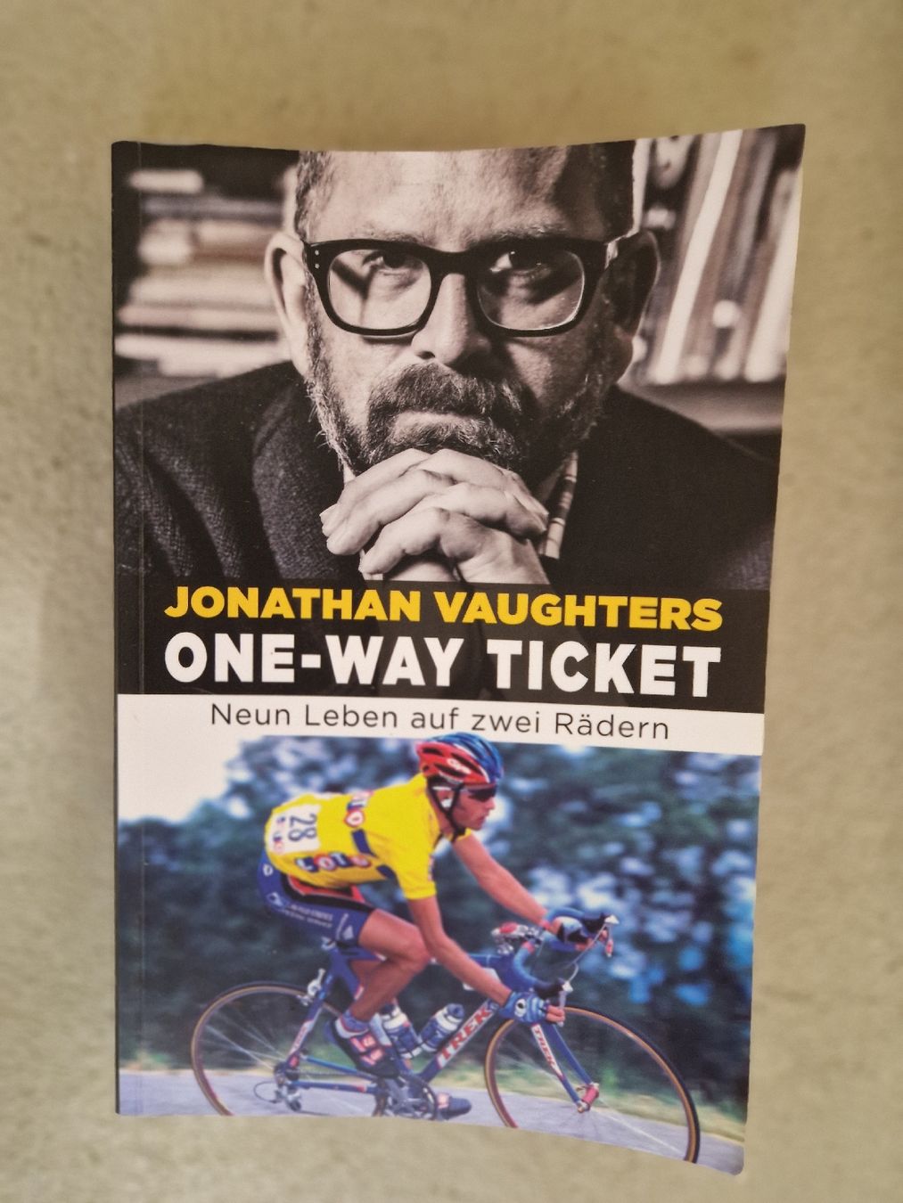 Libri: Jonathan Vaughters "One-Way Ticket" – Usato da Rheinfelden venduto da ilja78
