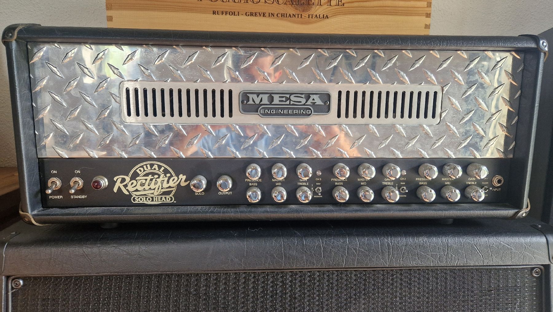Mesa Boogie Amplificatori: Mesa/Boogie Dual Rectifier Solo Head 100W USA – Usato da Bellinzona venduto da Bodpa
