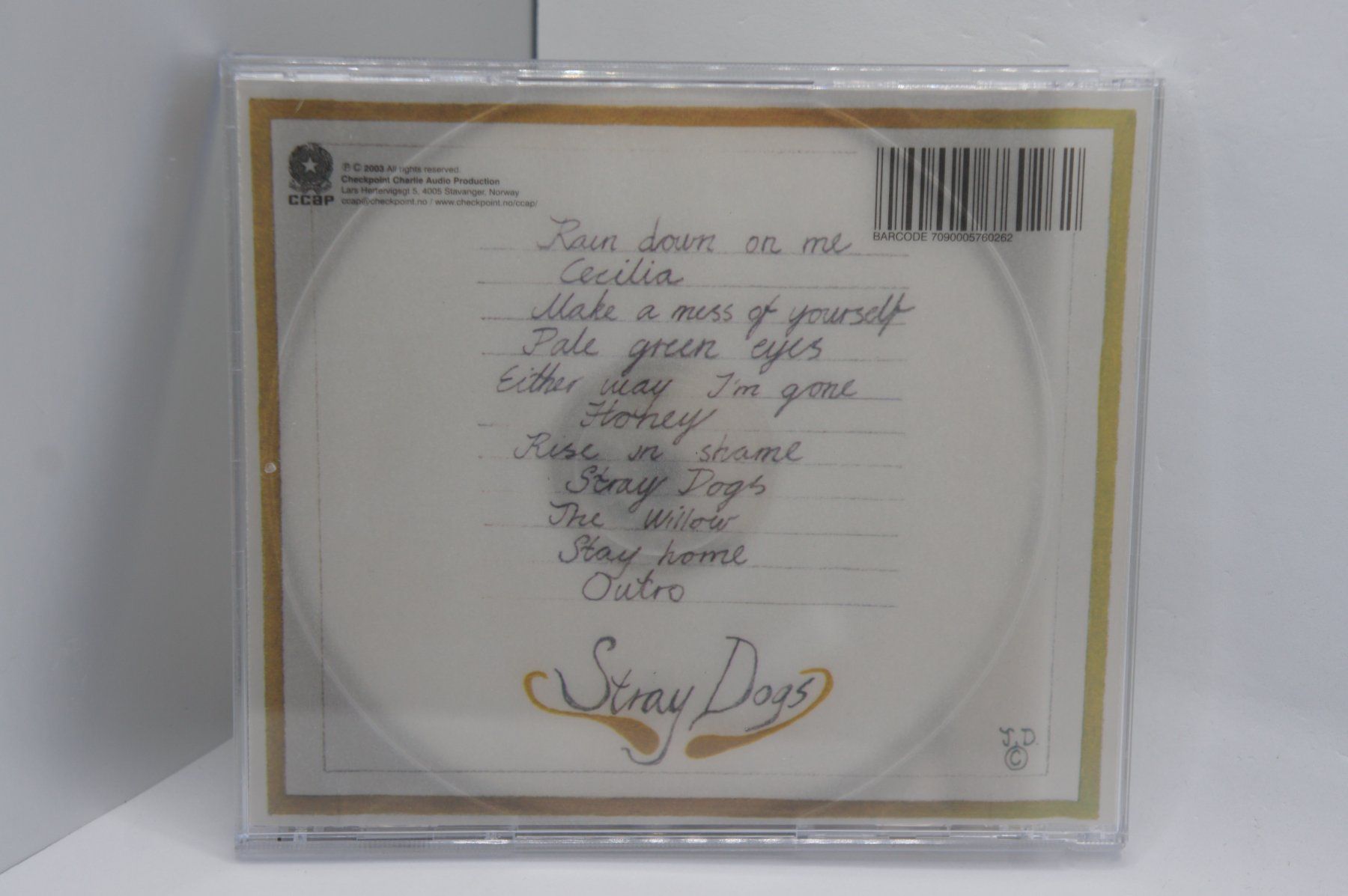 CD: CD Thomas Dybdahl – Stray Dogs – Usato da Ernetschwil venduto da luisvonerni 1