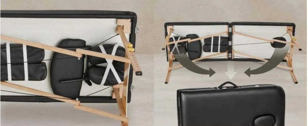 Kosmetik-& Massageliegen: 2 Zonen Massageliege-Set Suman – Neu und originalverpackt aus Rotkreuz von NextChance 2