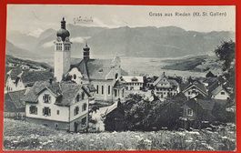Gruss aus Rieden SG 1918