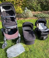 Komplettes, mitwachsendes Set  – NUNA DEMI GROW (Schwarz)