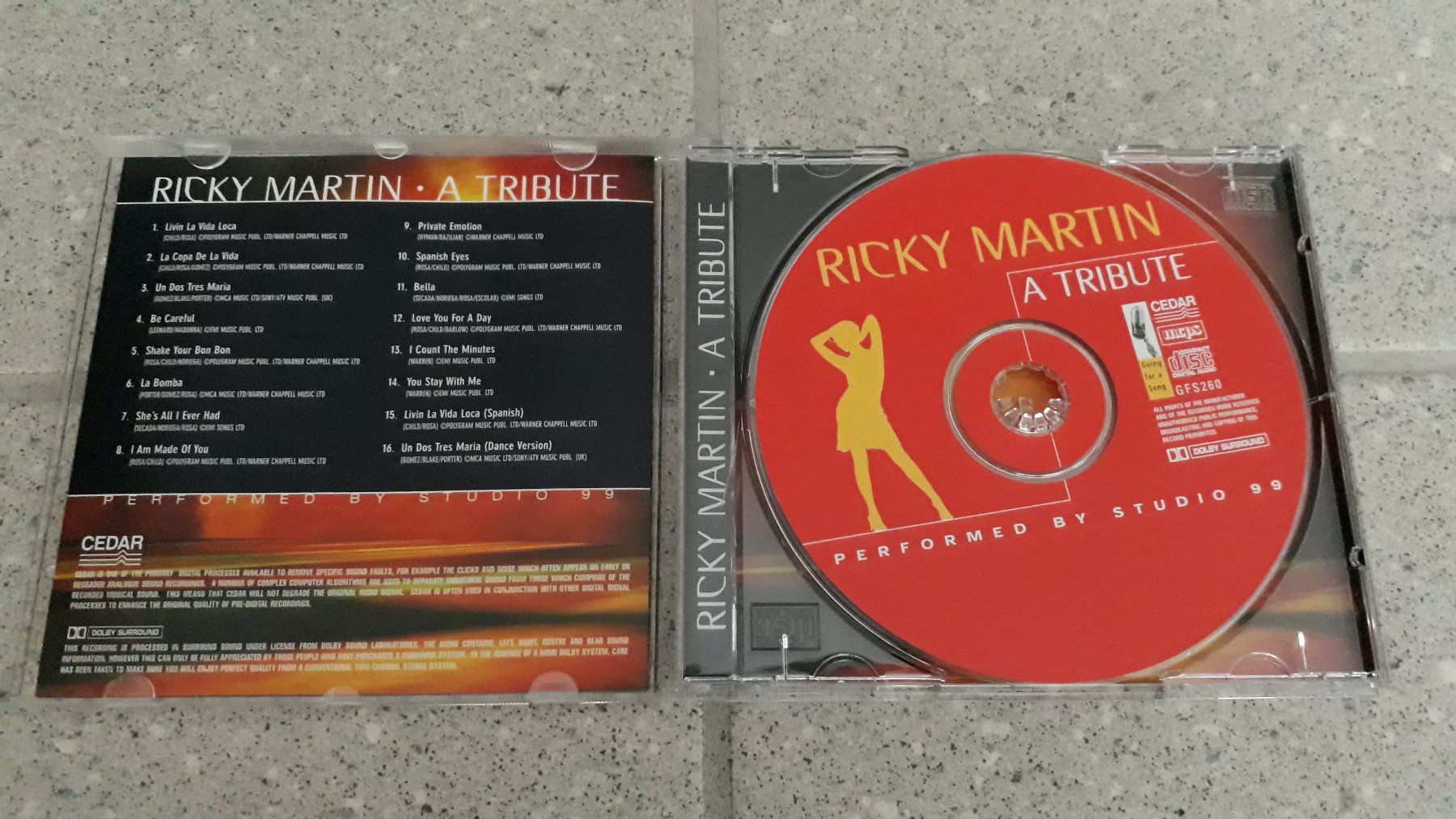 CD: Ricky Martin - A Tribute – Usato da Stäfa venduto da Supertramp73 2