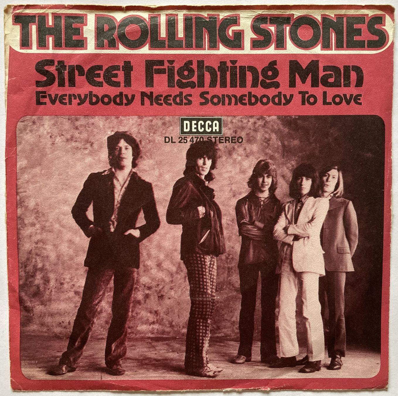Dischi in vinile: ROLLING STONES - STREET FIGHTING MAN – Usato da Bottens venduto da hotter-than-hell 1