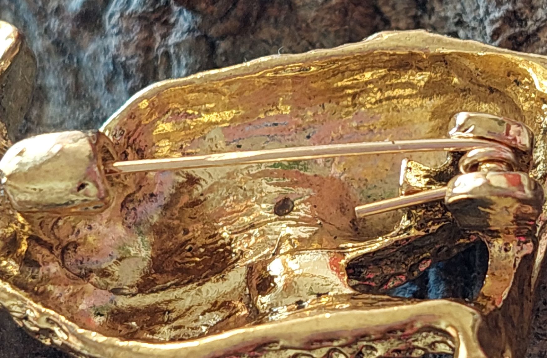 Broschen & Nadeln: Goldfarbener Leopard Brosche – Neu (gemäss Beschreibung) aus Oberwil BL von Hunajakakku 7